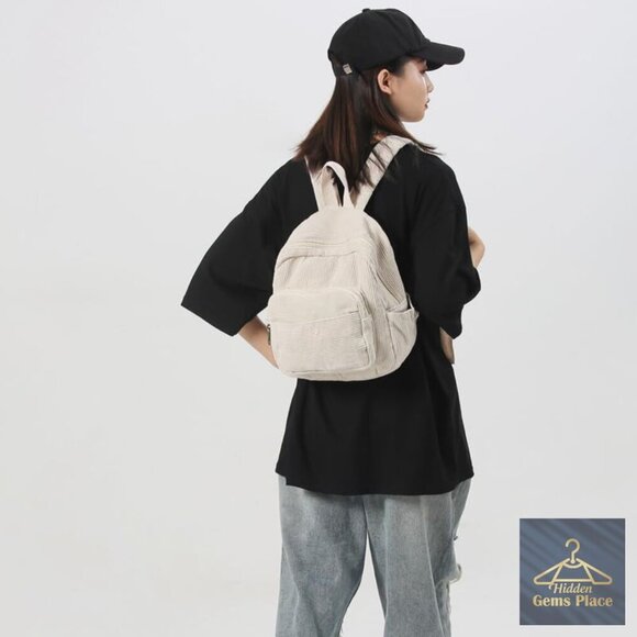 corduroy backpack mini Womens Volcom Cordie Mini Backpack CAILDANL Small Backpack Purse Mini